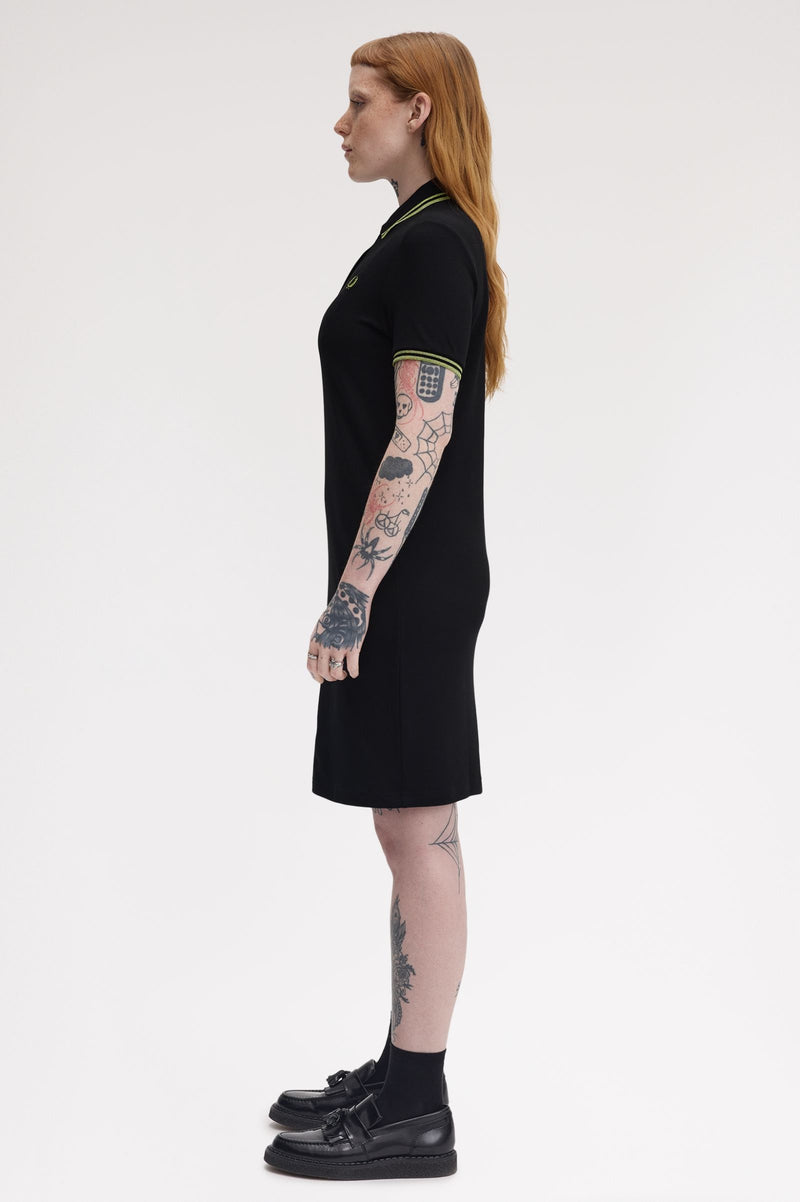 TWIN TIPPED FRED PERRY DRESS