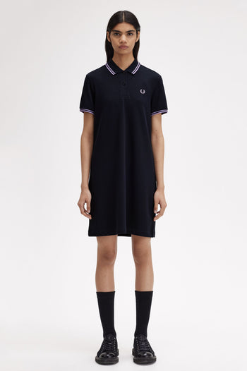 TWIN TIPPED FRED PERRY DRESS