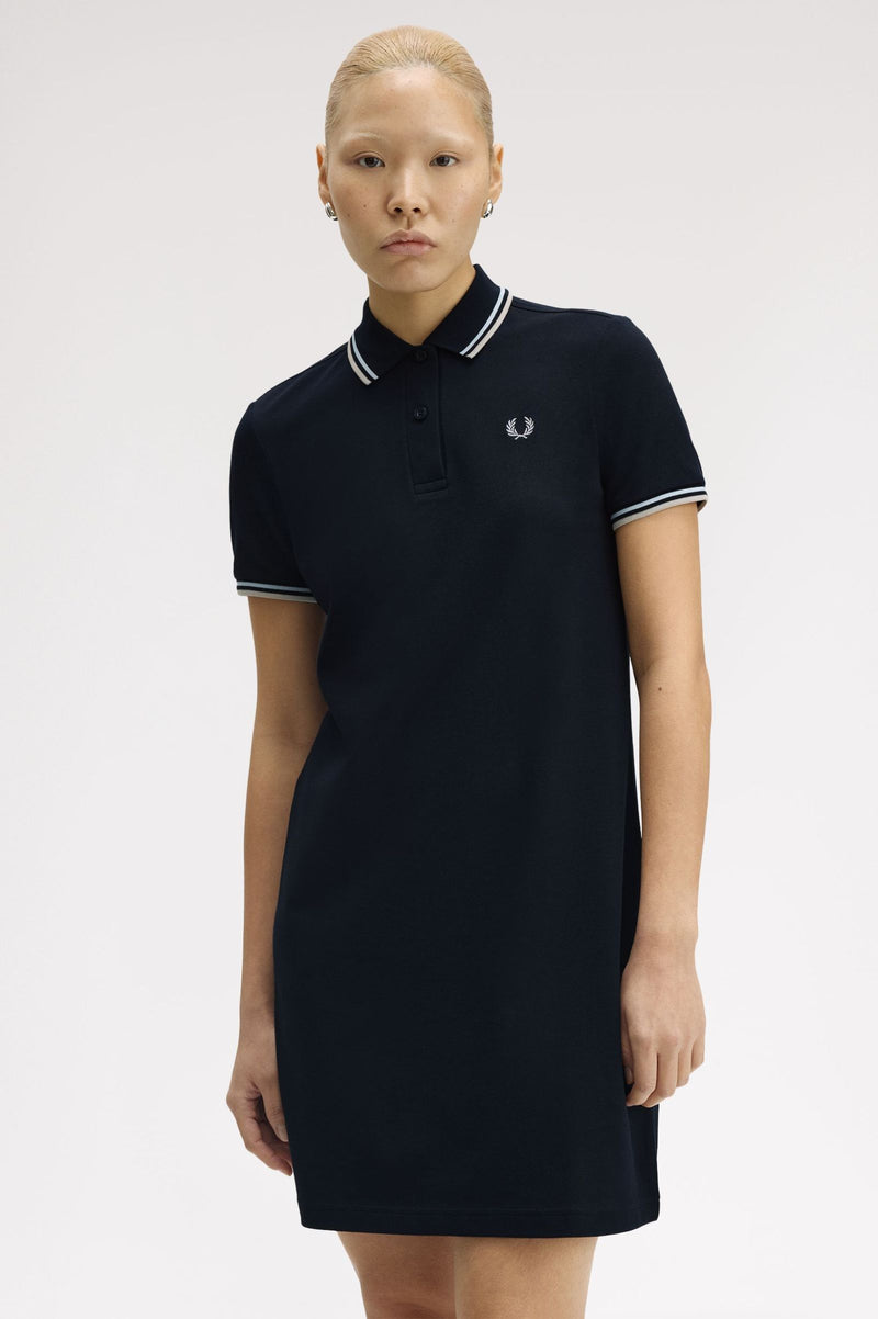 TWIN TIPPED FRED PERRY DRESS