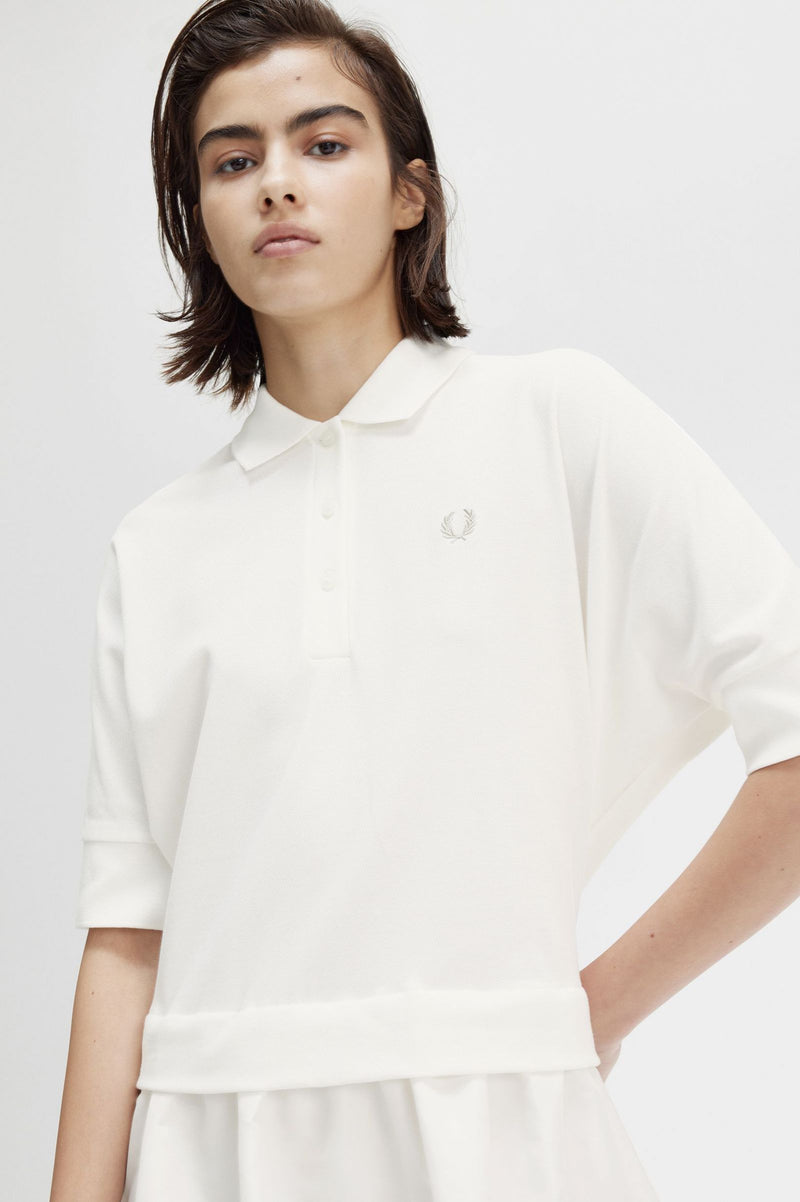 FRED PERRY GATHERED POLO SHIRT