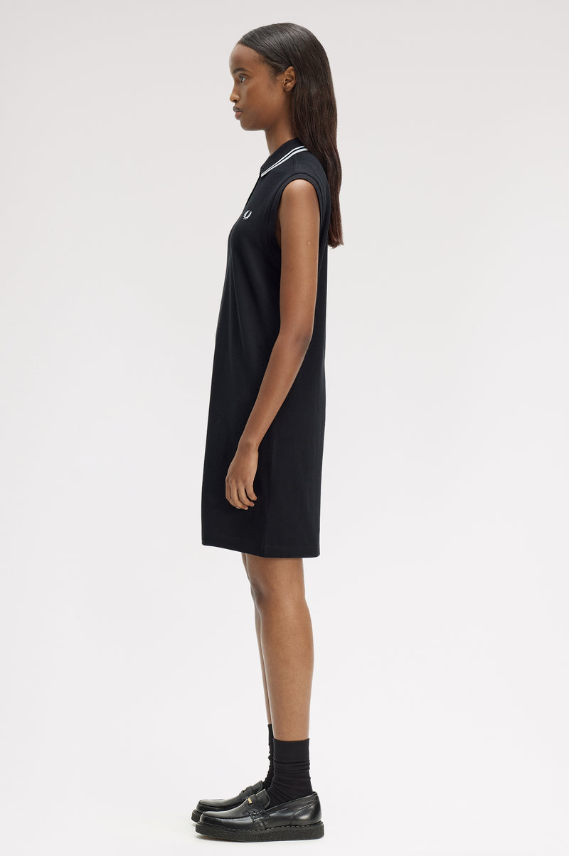 THE SLEEVELESS FRED PERRY SHIRT DRESS