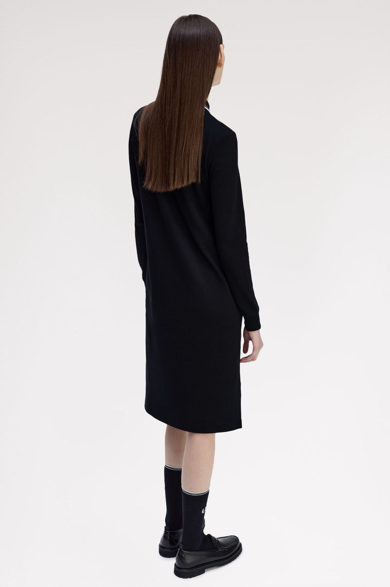 LS TWIN TIPPED FRED PERRY DRESS