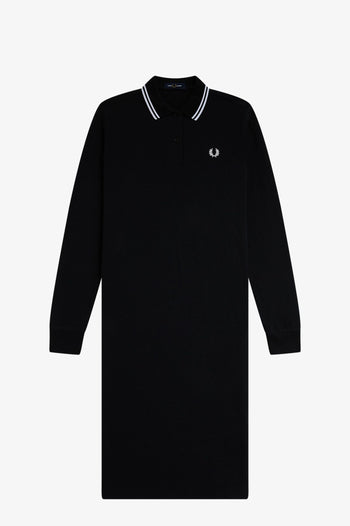 LS TWIN TIPPED FRED PERRY DRESS