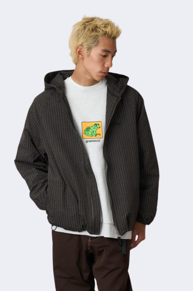 NORTHSIDE PLAID HOODED JACKET