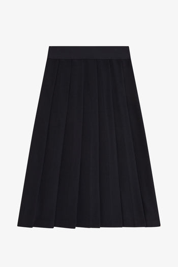 PLEATED MIDI SKIRT