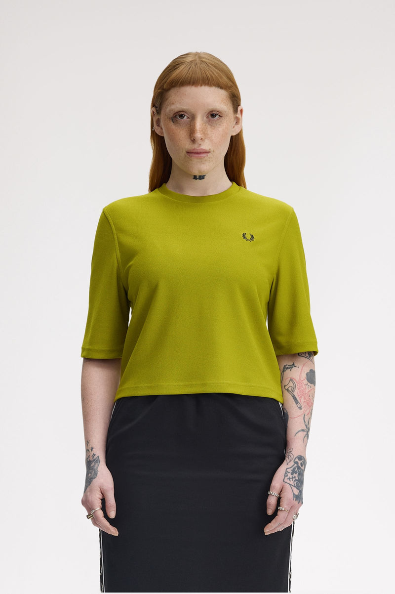 TEXTURED JERSEY T-SHIRT