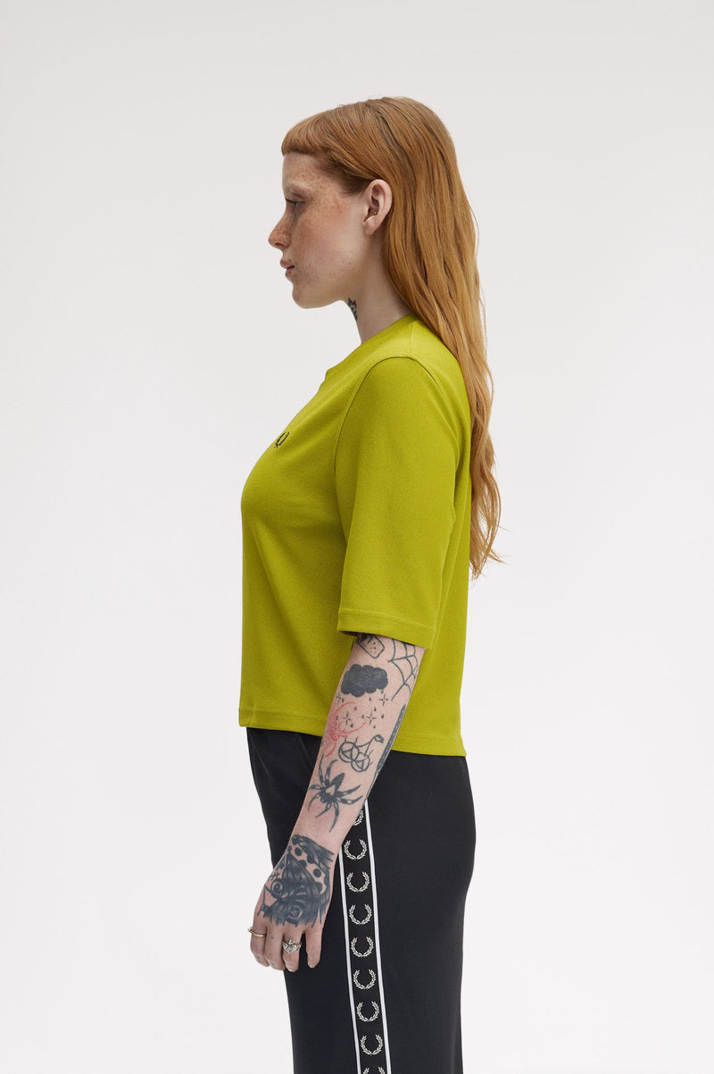 TEXTURED JERSEY T-SHIRT