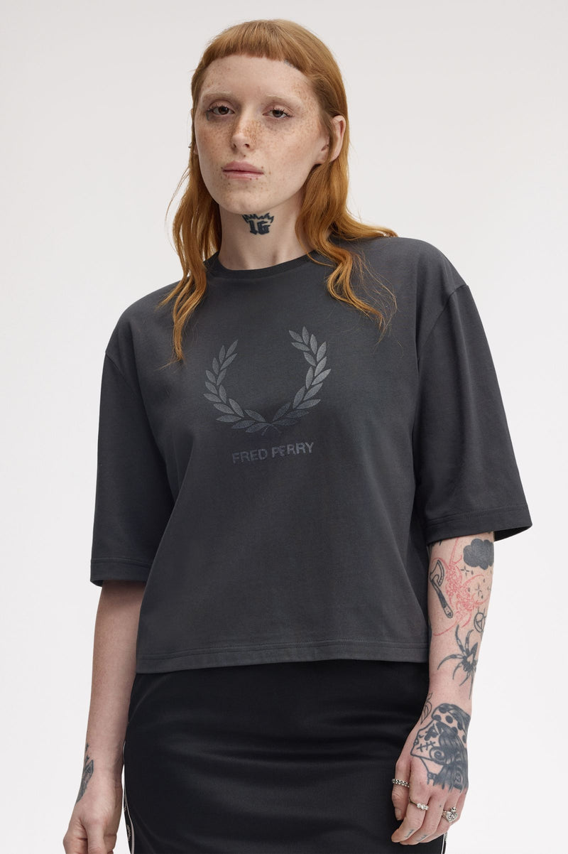 GLITTER PRINT T-SHIRT