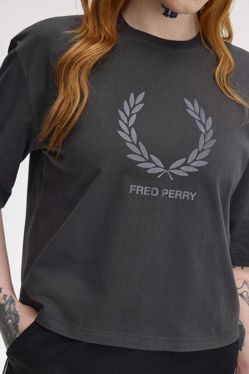 GLITTER PRINT T-SHIRT