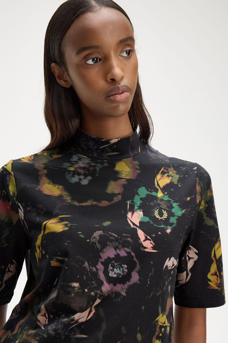 FLORAL PRINT T-SHIRT