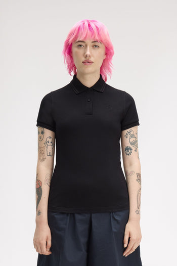 TWIN TIPPED FRED PERRY SHIRT