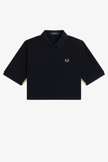 TAPE DETAIL POLO SHIRT