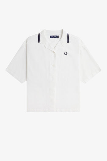 TIPPED PLACKET DETAIL SHIRT