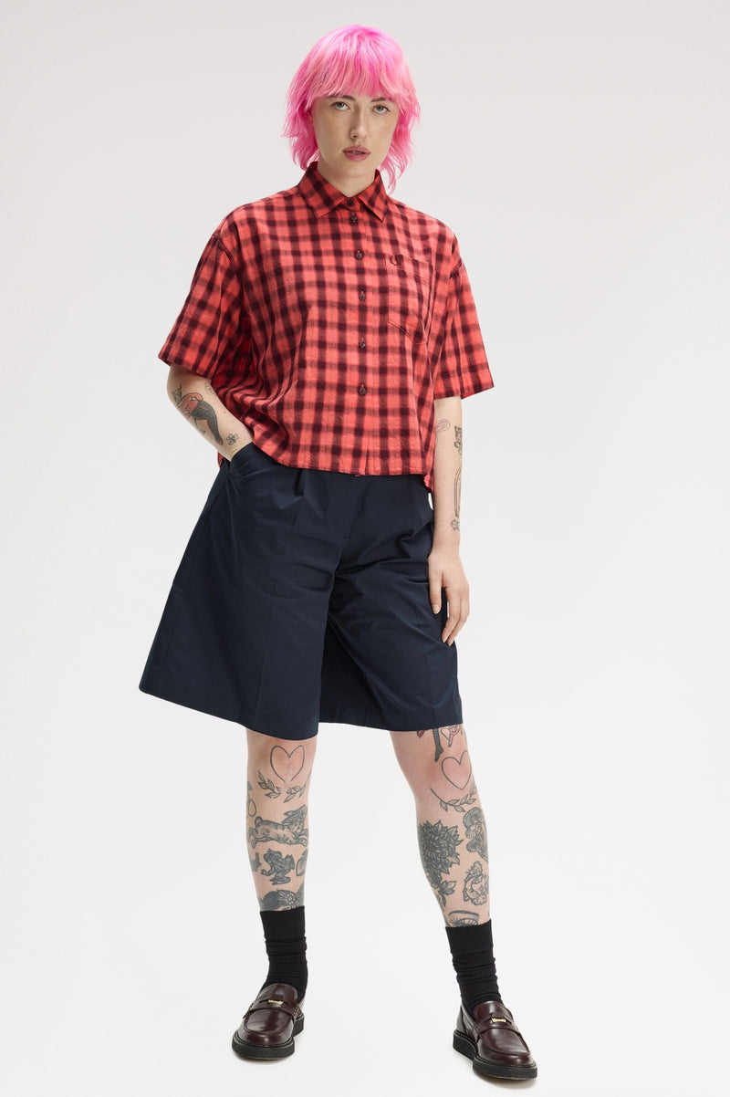 TEXTURED CHECK SHIRT
