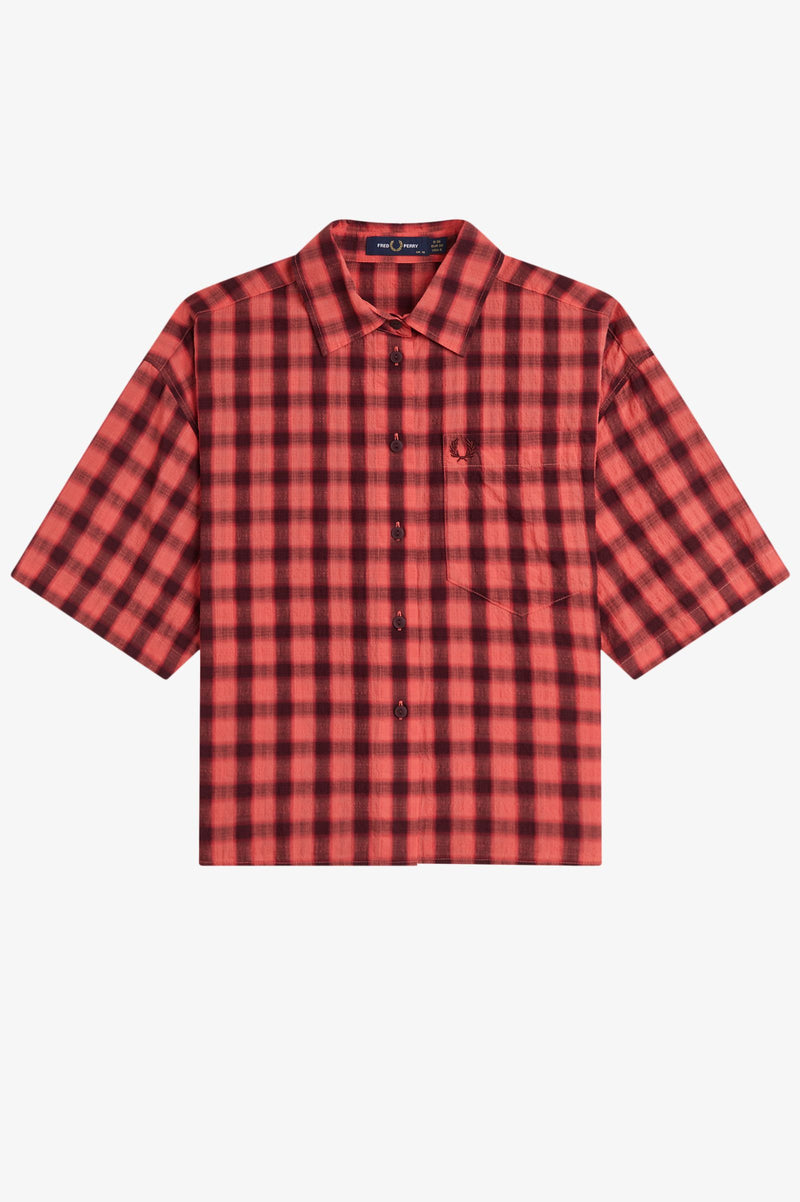TEXTURED CHECK SHIRT