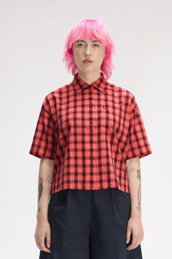 TEXTURED CHECK SHIRT