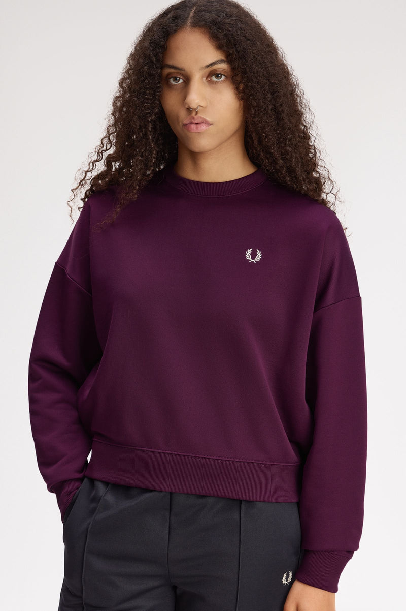 LAUREL WREATH BADGE SWEATSHIRT