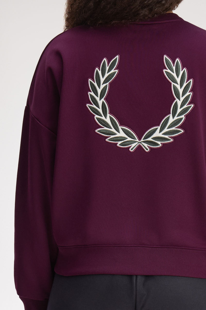 LAUREL WREATH BADGE SWEATSHIRT