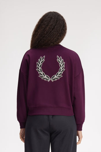 LAUREL WREATH BADGE SWEATSHIRT
