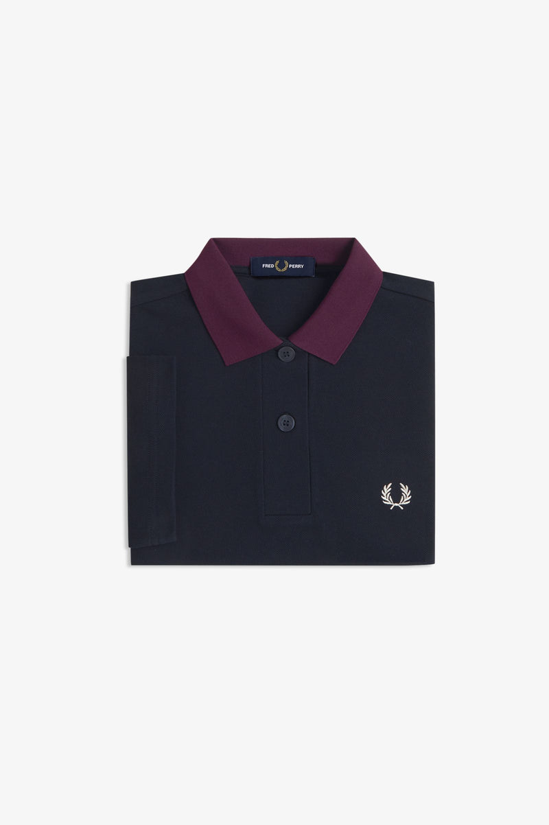 CONTRAST HEM POLO SHIRT