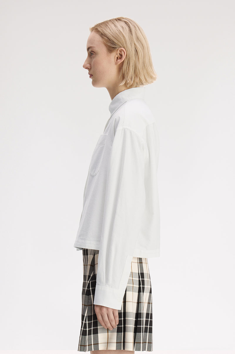 EMBROIDERED PLACKET SHIRT