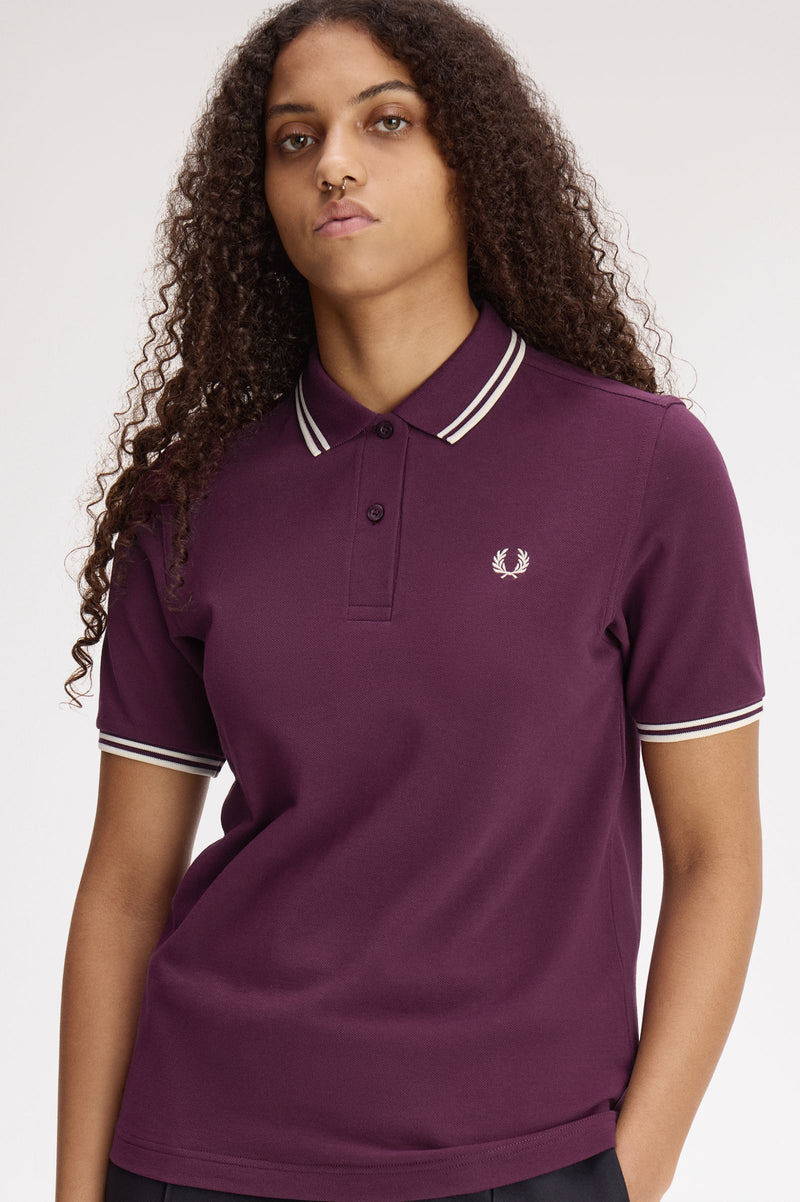 TWIN TIPPED FRED PERRY SHIRT