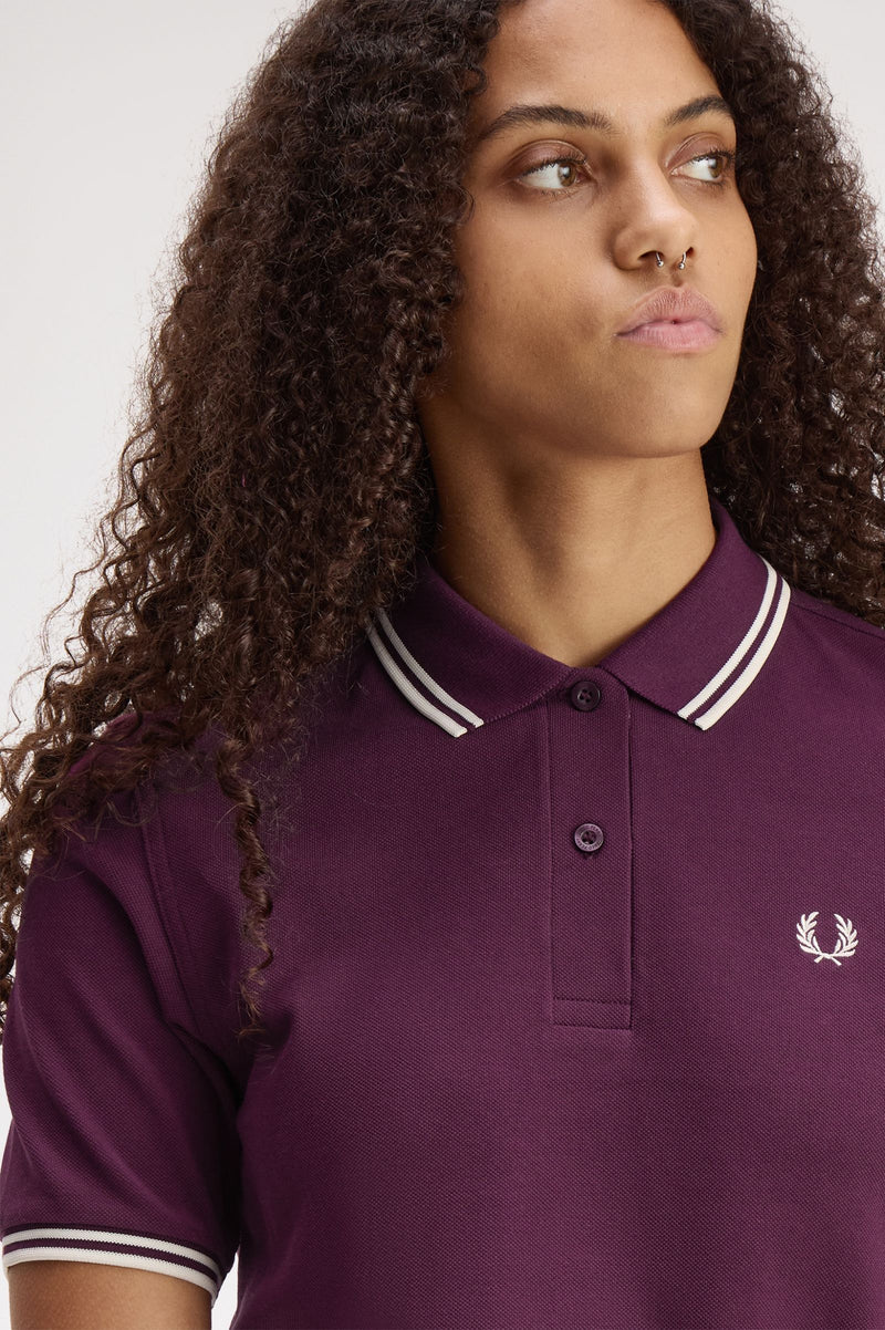 TWIN TIPPED FRED PERRY SHIRT