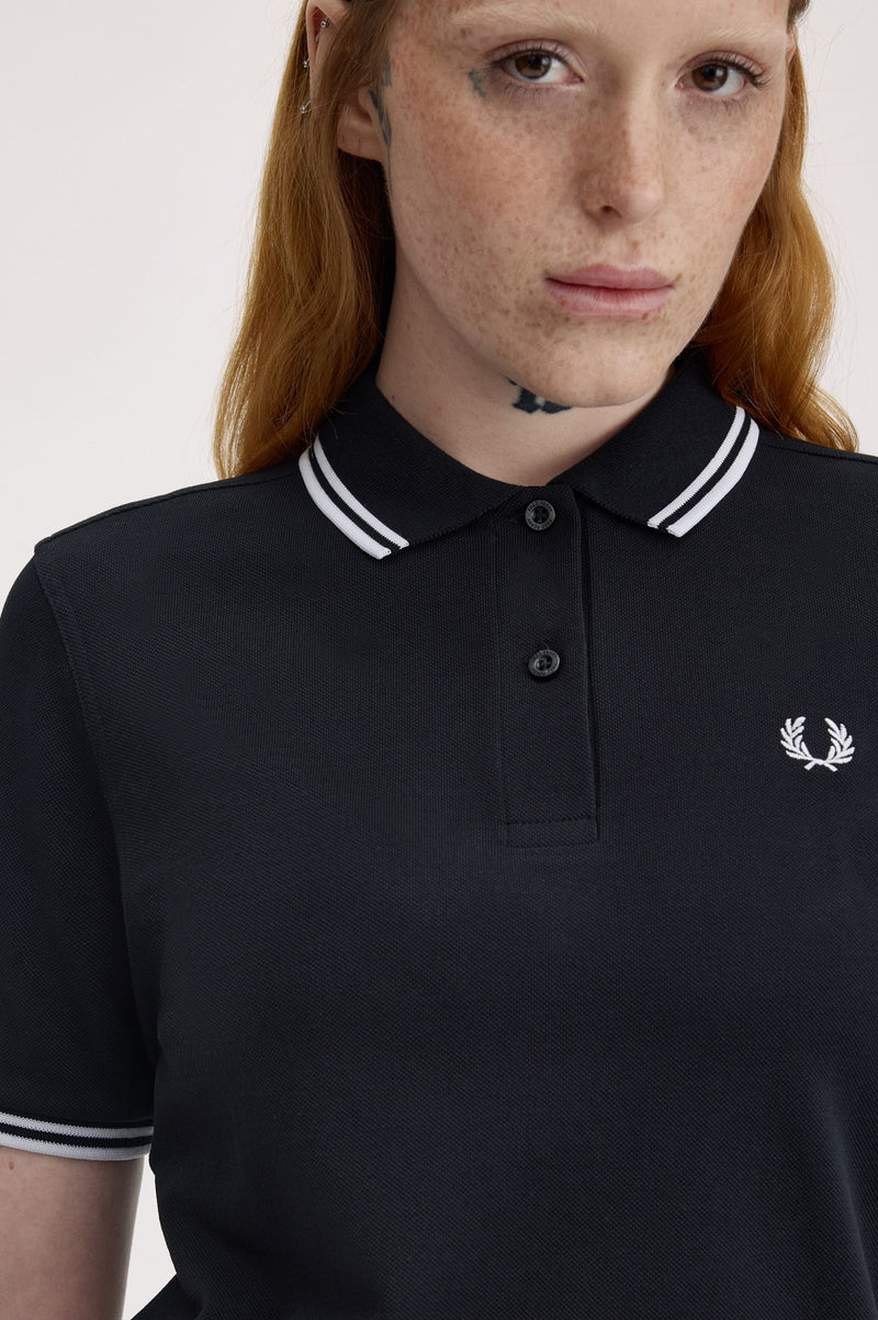 TWIN TIPPED FRED PERRY SHIRT