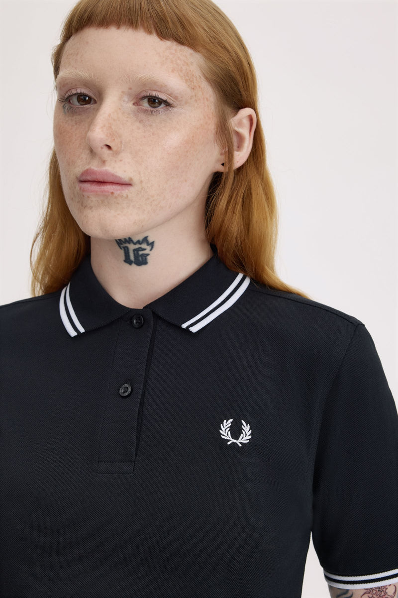 TWIN TIPPED FRED PERRY SHIRT
