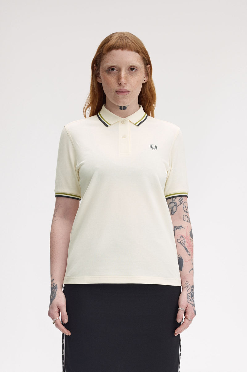 TWIN TIPPED FRED PERRY SHIRT