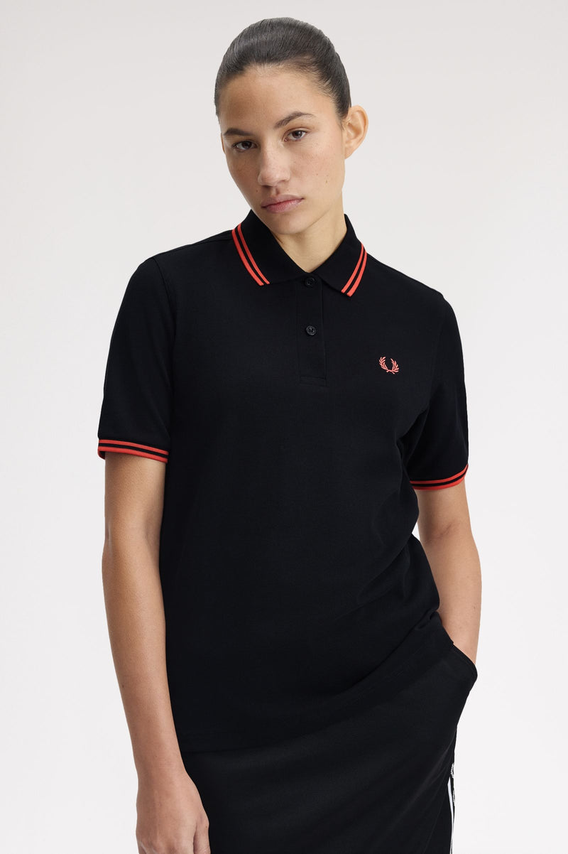TWIN TIPPED FRED PERRY SHIRT