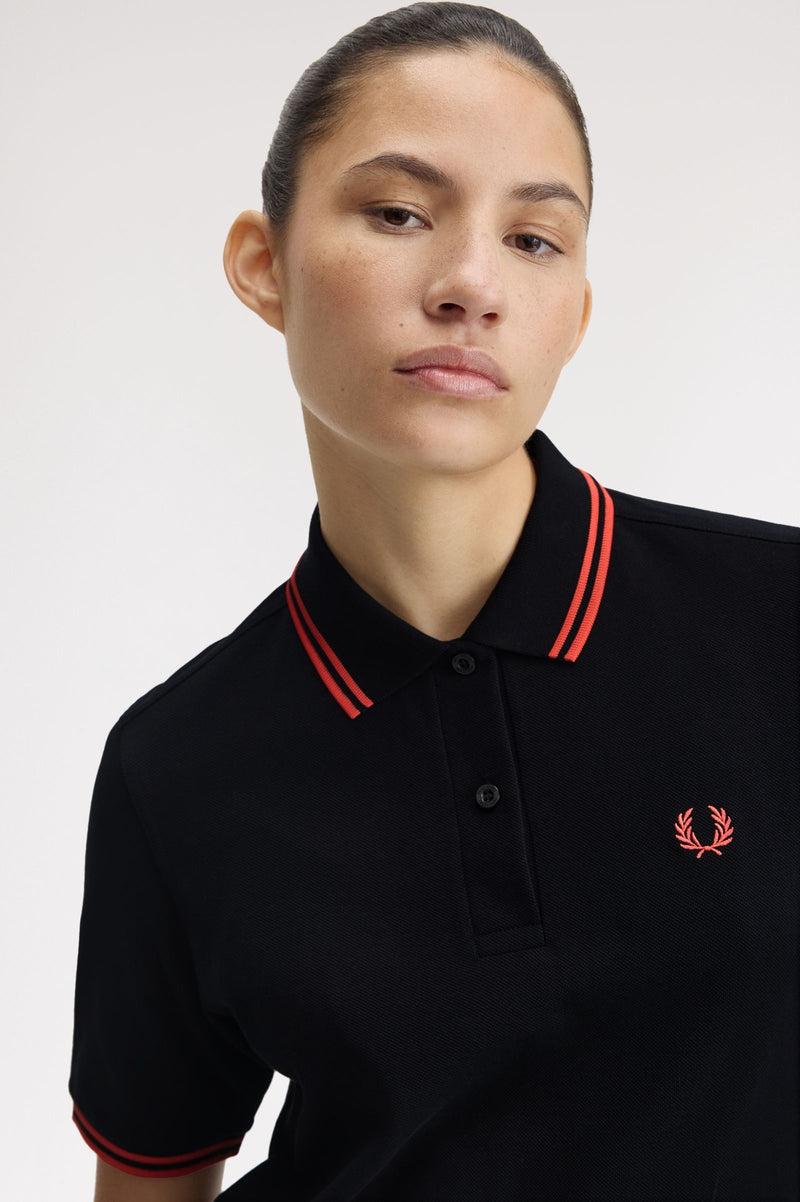 TWIN TIPPED FRED PERRY SHIRT