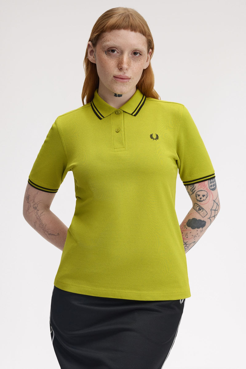 TWIN TIPPED FRED PERRY SHIRT