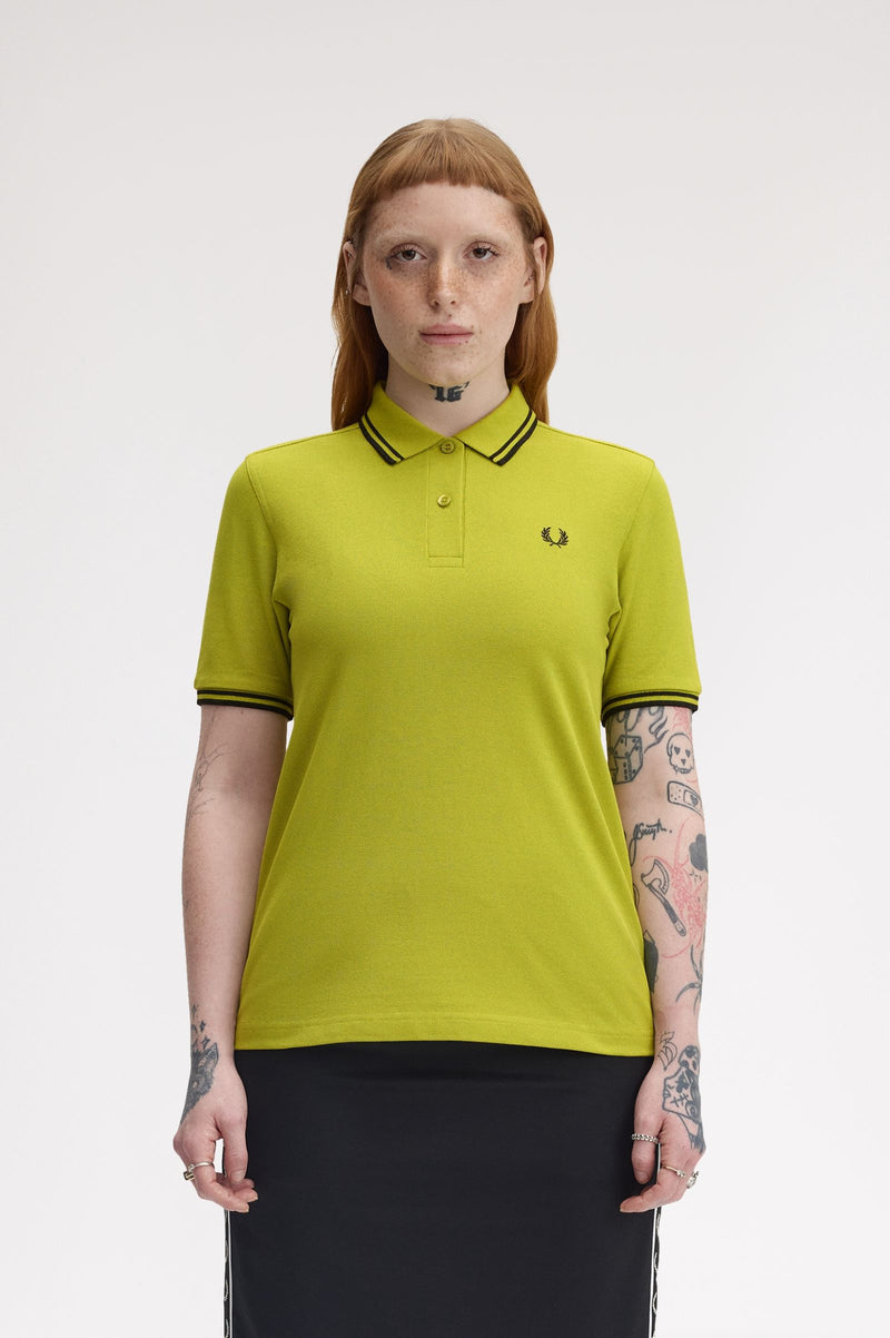 TWIN TIPPED FRED PERRY SHIRT