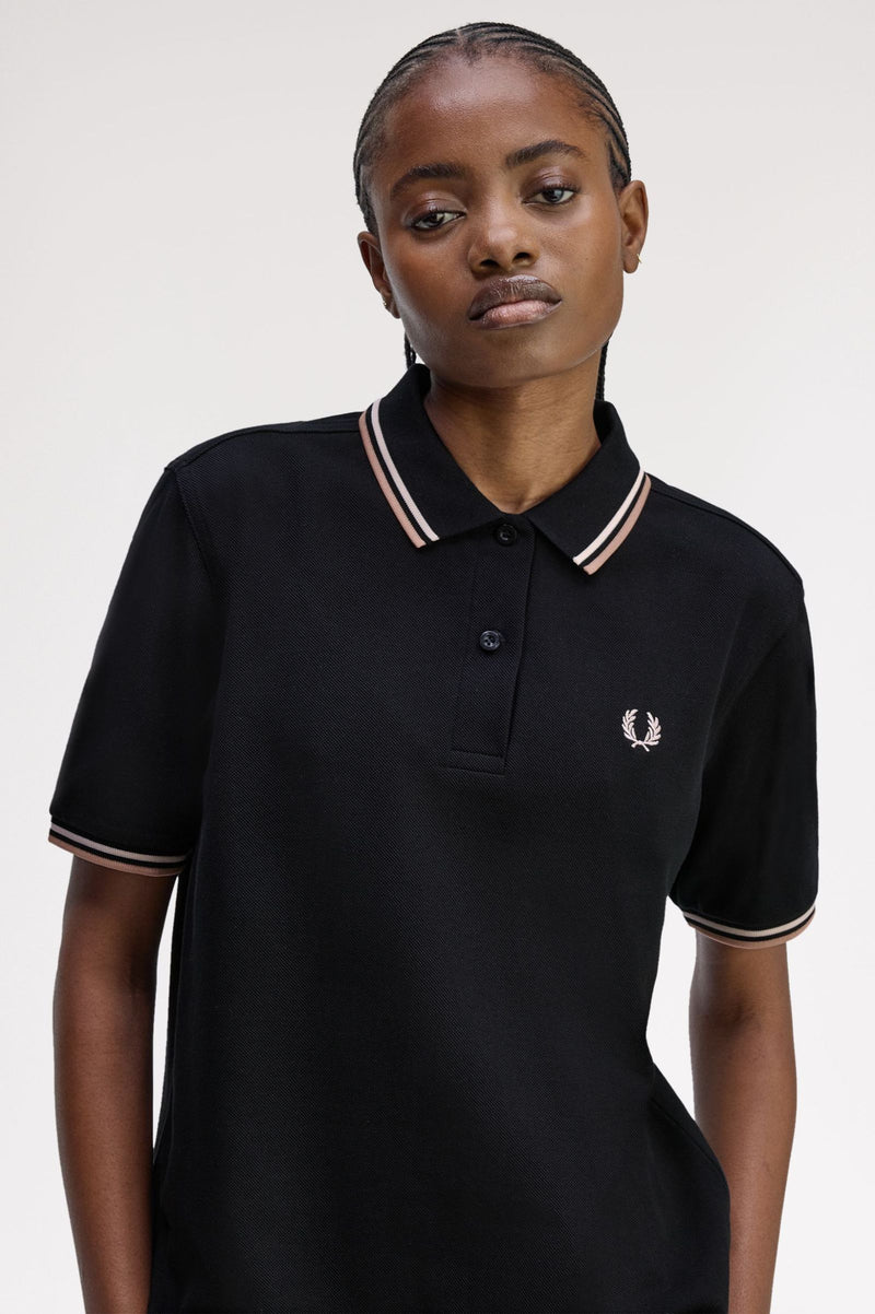 TWIN TIPPED FRED PERRY SHIRT