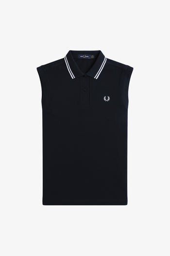 SLEEVELESS FRED PERRY SHIRT