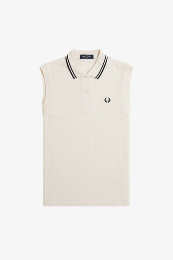 SLEEVELESS FRED PERRY SHIRT