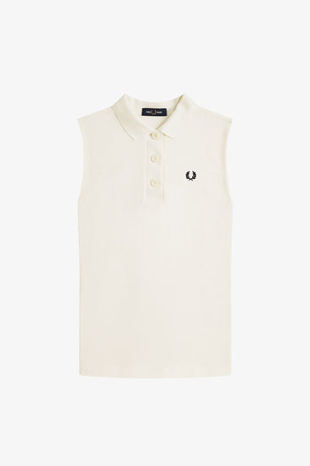 SLEEVELESS POLO SHIRT