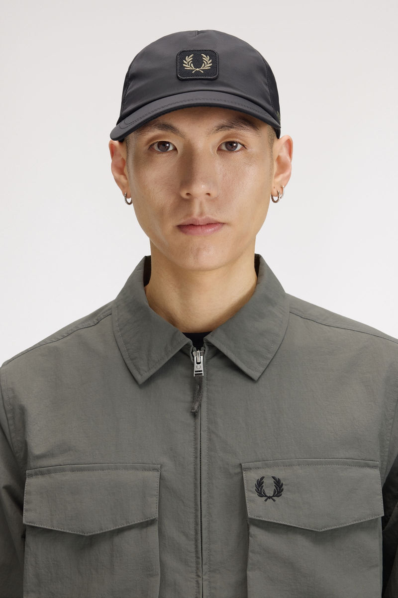 CRINKLE NYLON CAP