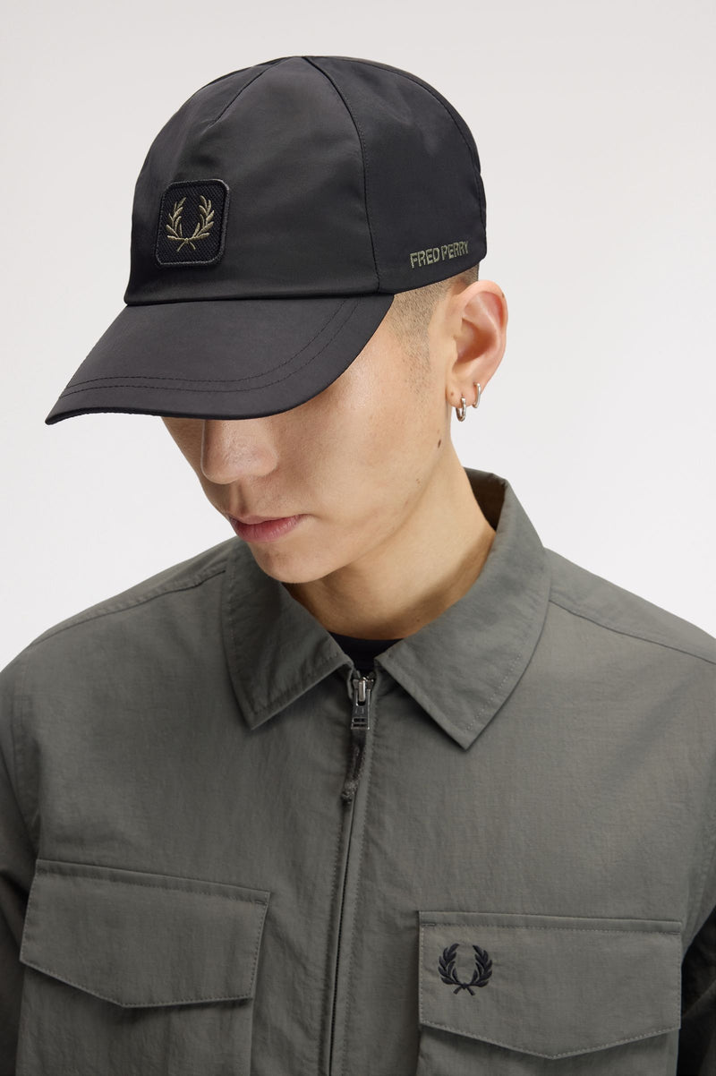 CRINKLE NYLON CAP