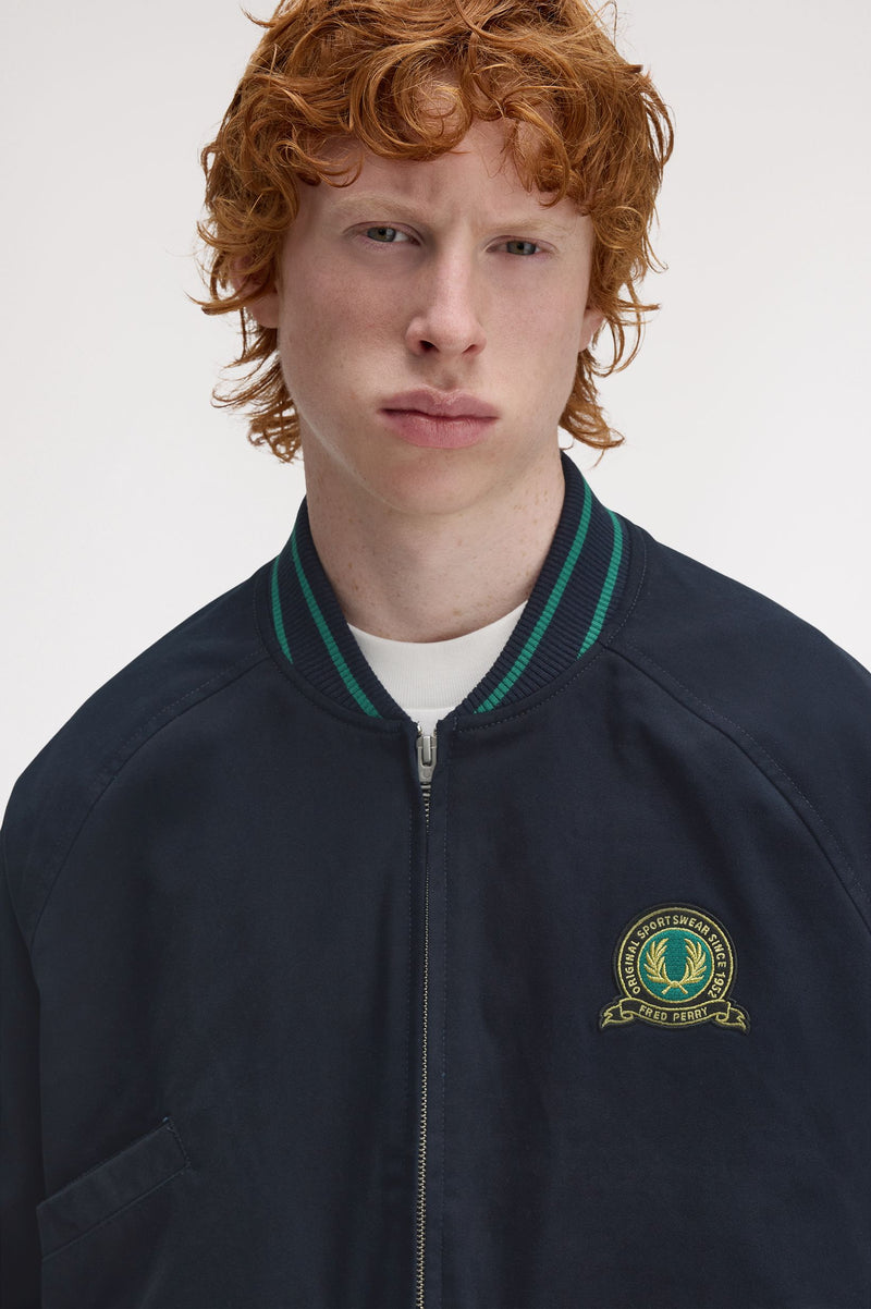 TENNIS BADGE BOMBER JACKET