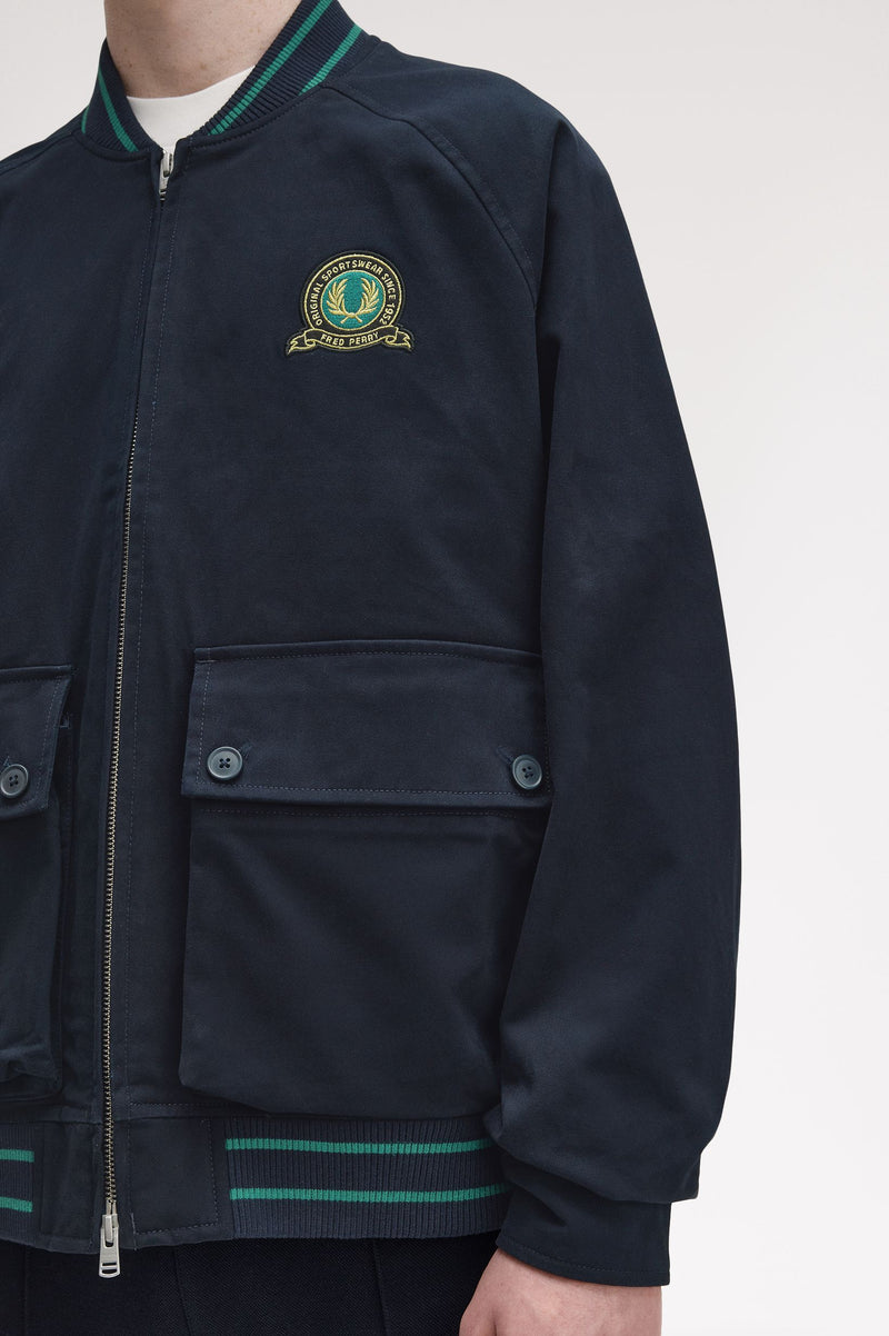 TENNIS BADGE BOMBER JACKET