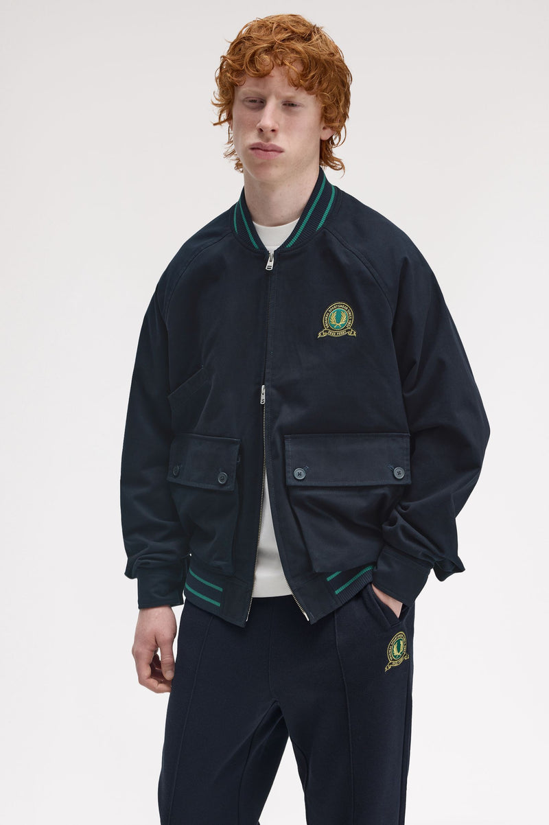 TENNIS BADGE BOMBER JACKET