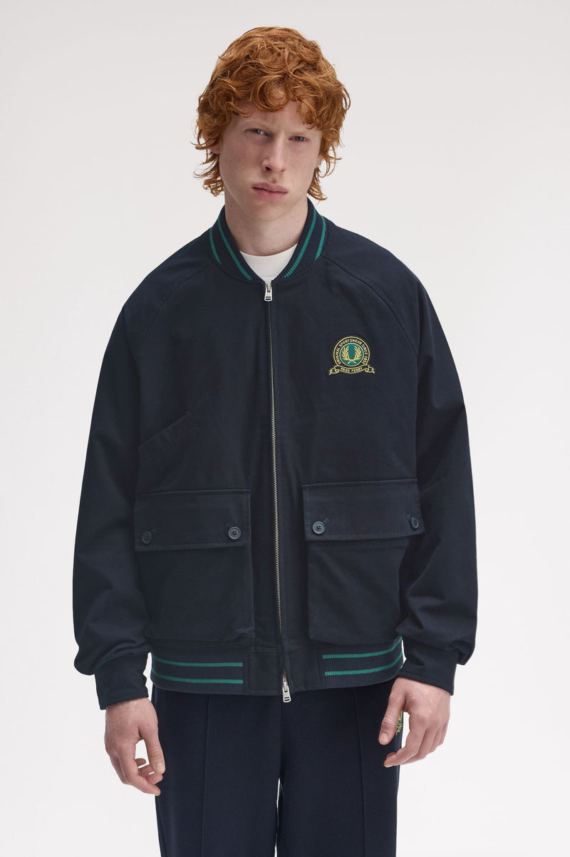 TENNIS BADGE BOMBER JACKET