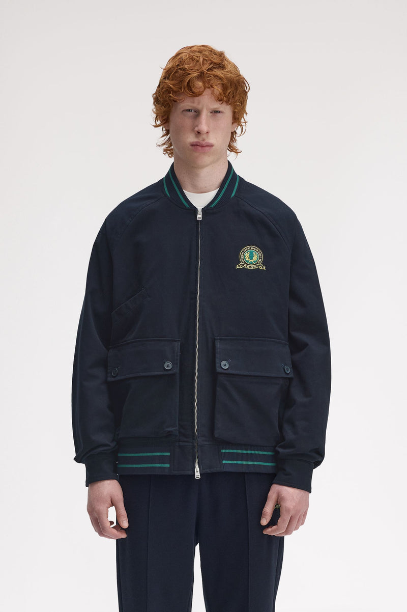 TENNIS BADGE BOMBER JACKET
