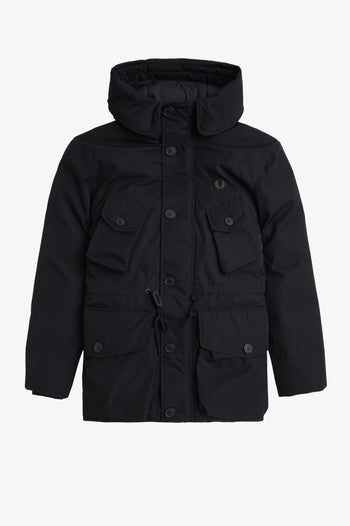 PATCH POCKET PUFFER JACKET
