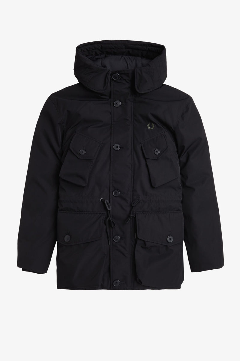 PATCH POCKET PUFFER JACKET