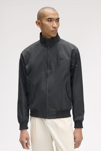 WAXED HARRINGTON JACKET