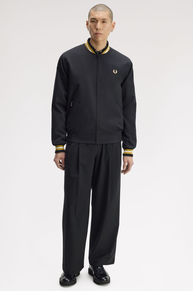 TWILL TENNIS BOMBER JACKET