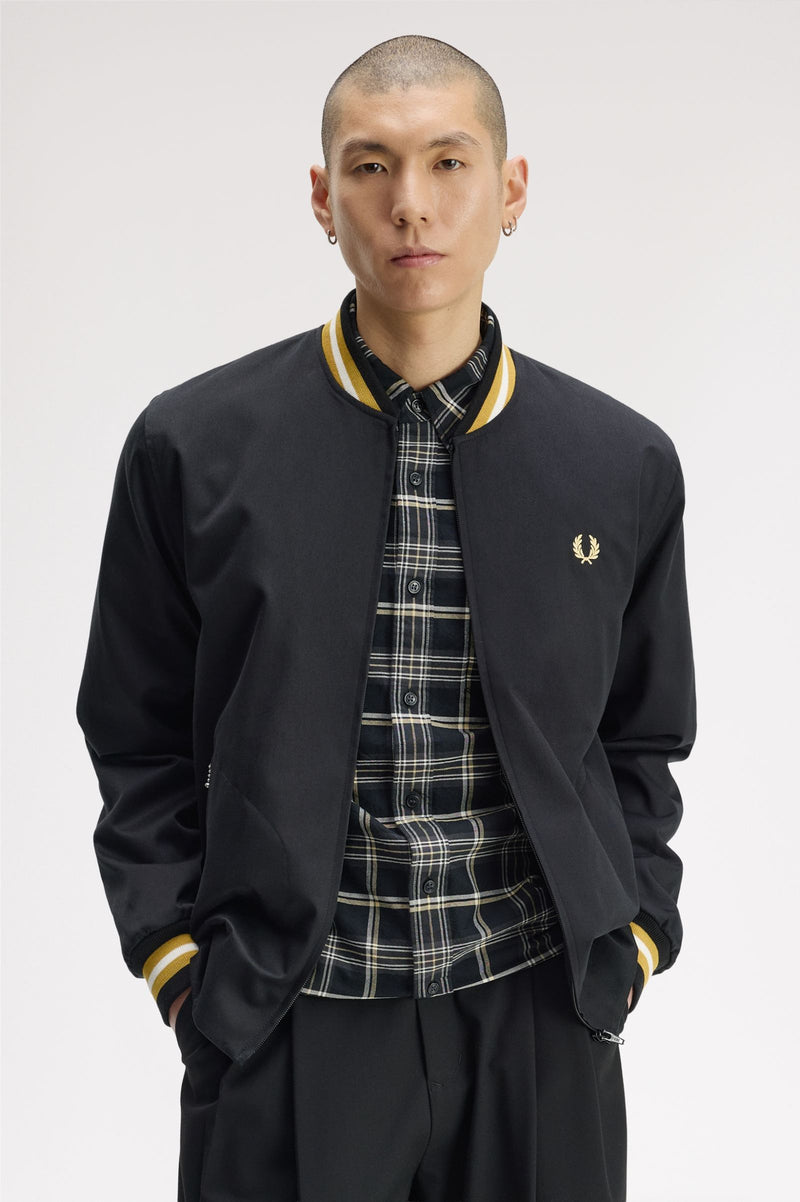 TWILL TENNIS BOMBER JACKET